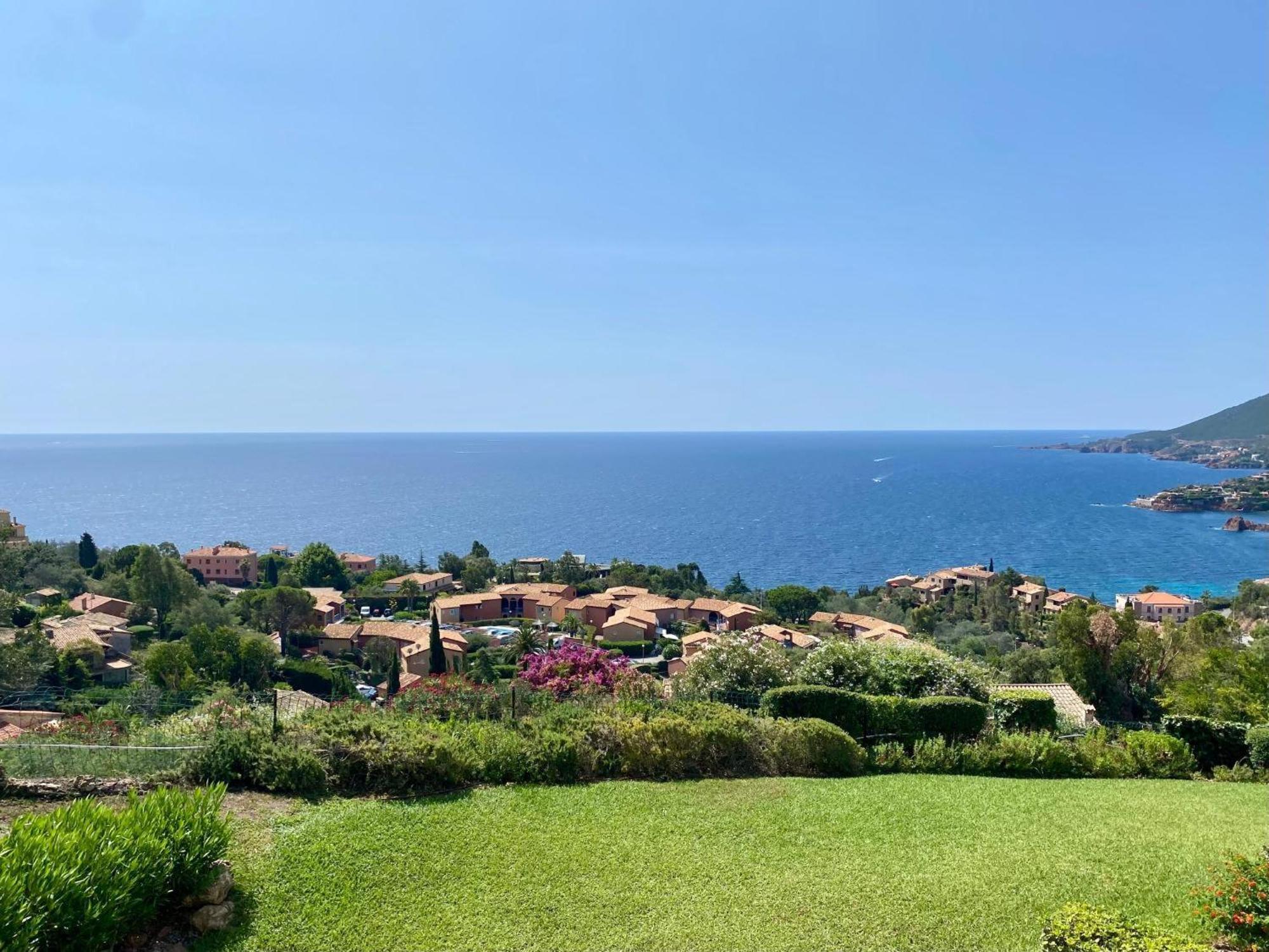 Vue Mer Et Jardin Théoule-sur-Mer Buitenkant foto